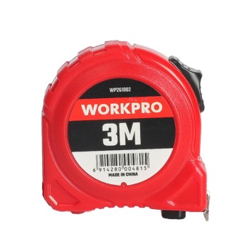 WORKPRO WP261002 3Mx16mm Beyaz Çelik Şerit Metre WORKPRO WP261002 3Mx16mm Beyaz Çelik Şerit Metre
