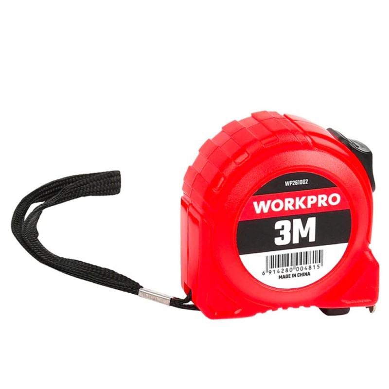 WORKPRO WP261002 3Mx16mm Beyaz Çelik Şerit Metre WORKPRO WP261002 3Mx16mm Beyaz Çelik Şerit Metre