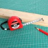 WORKPRO WP261003 5Mx19mm Beyaz Çelik Şerit Metre WORKPRO WP261003 5Mx19mm Beyaz Çelik Şerit Metre