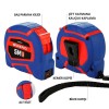 WORKPRO WP261009 5Mx19mm/16Ft. Naylon Kaplama Sarı Çelik Şerit Metre WORKPRO WP261009 5Mx19mm/16Ft. Naylon Kaplama Sarı Çelik Şerit Metre