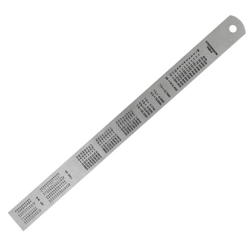 WORKPRO WP265001 30CM/12’’ Paslanmaz Çelik Cetvel WORKPRO WP265001 30CM/12’’ Paslanmaz Çelik Cetvel