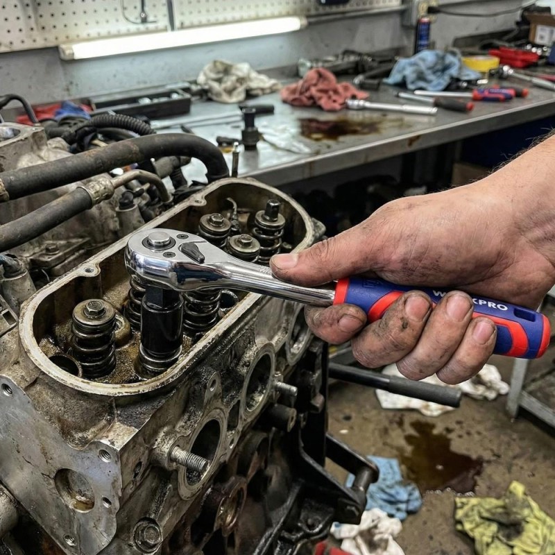 WORKPRO WP271008 3/8’’ Cr-V Profesyonel Cırcır Lokma Kolu WORKPRO WP271008 3/8’’ Cr-V Profesyonel Cırcır Lokma Kolu