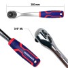 WORKPRO WP271008 3/8’’ Cr-V Profesyonel Cırcır Lokma Kolu WORKPRO WP271008 3/8’’ Cr-V Profesyonel Cırcır Lokma Kolu