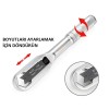 WORKPRO WP272015 7/22mm CR-V Üniversal Ayarlanabilir Anahtar WORKPRO WP272015 7/22mm CR-V Üniversal Ayarlanabilir Anahtar