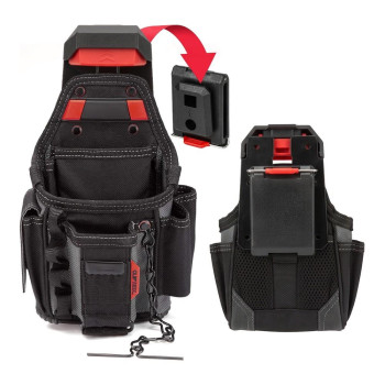 WORKPRO WP281081 Smart Clip Bel Tipi Alet Çantası Hızlı Tak-Çıkar Kemer Klipsi