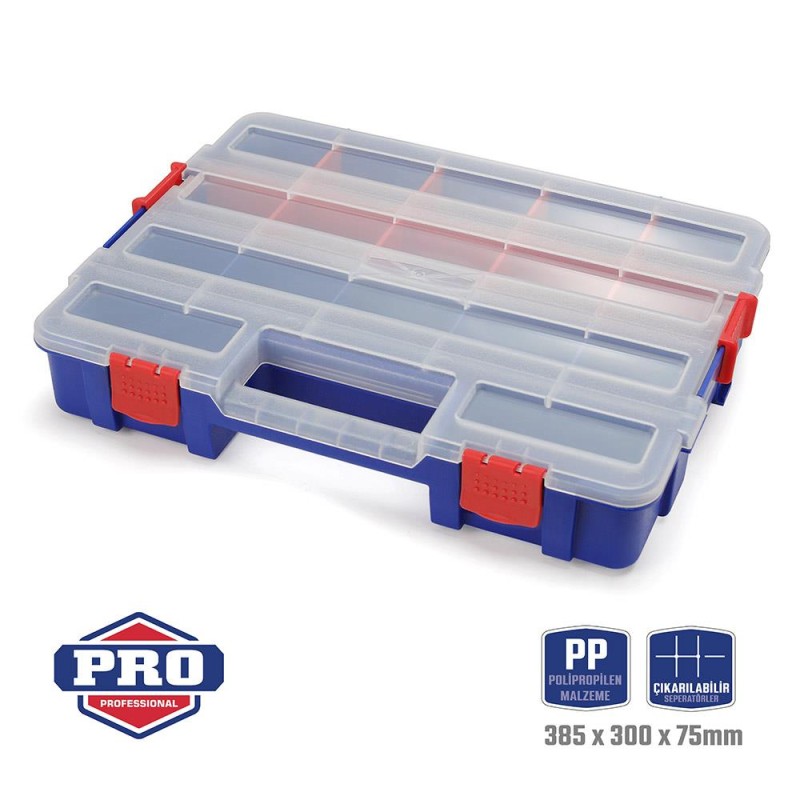 WORKPRO WP283007 38x30x6,8mm Profesyonel İstiflenebilir Organizer WORKPRO WP283007 38x30x6,8mm Profesyonel İstiflenebilir Organizer