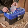 WORKPRO WP283021 13’’ Metal Kilitli Plastik Takım Çantası WORKPRO WP283021 13’’ Metal Kilitli Plastik Takım Çantası