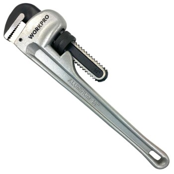 WORKPRO WP302007 350MM Alüminyum Saplı Stilson Profesyonel Boru Anahtarı WORKPRO WP302007 350MM Alüminyum Saplı Stilson Profesyonel Boru Anahtarı