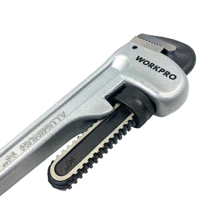WORKPRO WP302007 350MM Alüminyum Saplı Stilson Profesyonel Boru Anahtarı WORKPRO WP302007 350MM Alüminyum Saplı Stilson Profesyonel Boru Anahtarı
