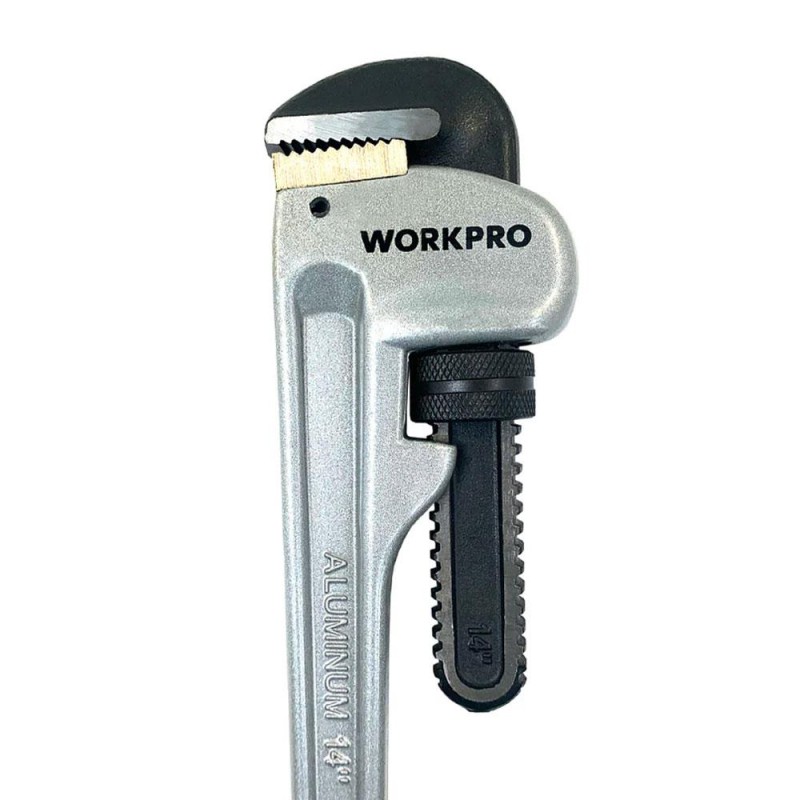 WORKPRO WP302007 350MM Alüminyum Saplı Stilson Profesyonel Boru Anahtarı WORKPRO WP302007 350MM Alüminyum Saplı Stilson Profesyonel Boru Anahtarı