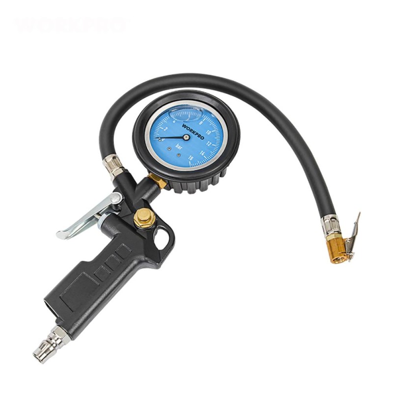 WORKPRO WP314063 16Bar Yağlı Basınç Göstergeli Profesyonel Havalı Lastik Şişirme Tabancası WORKPRO WP314063 16Bar Yağlı Basınç Göstergeli Profesyonel Havalı Lastik Şişirme Tabancası