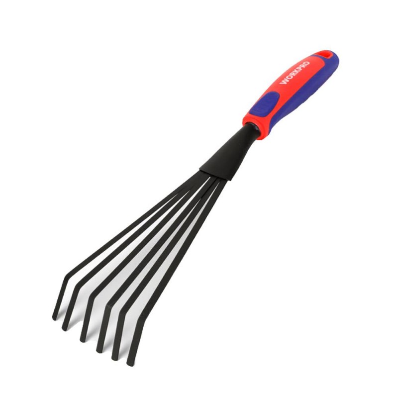 WORKPRO WP331028 360x87mm Çelik Profesyonel Mini Bahçe Tırmığı WORKPRO WP331028 360x87mm Çelik Profesyonel Mini Bahçe Tırmığı