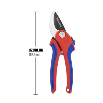 WORKPRO WP332001 180mm Profesyonel Bağ Bahçe Dal Budama Makası WORKPRO WP332001 180mm Profesyonel Bağ Bahçe Dal Budama Makası