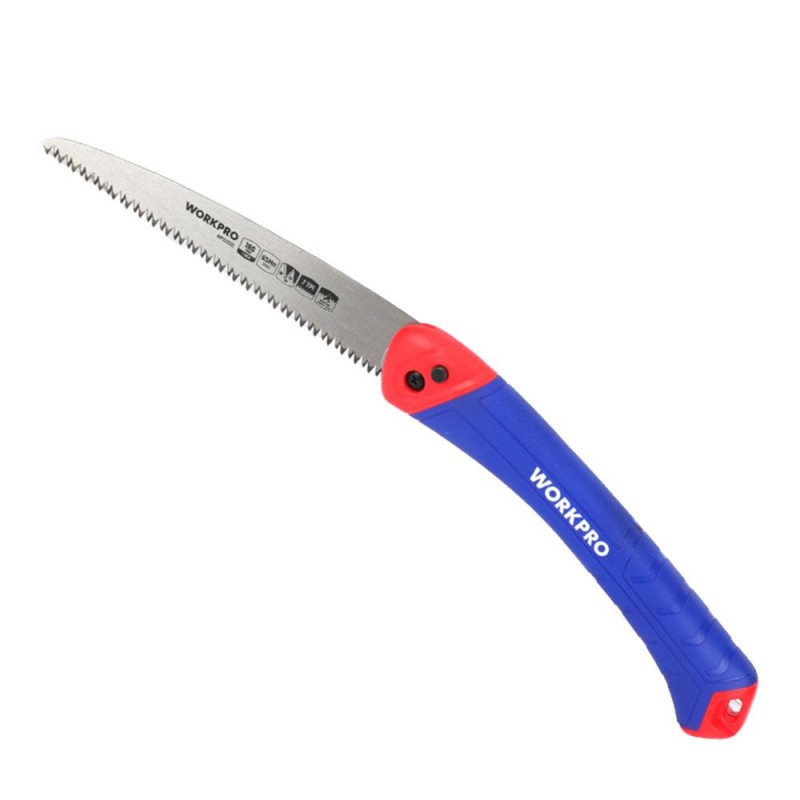 WORKPRO WP333002 180mm Katlanabilir Profesyonel Ağaç Budama Testeresi WORKPRO WP333002 180mm Katlanabilir Profesyonel Ağaç Budama Testeresi