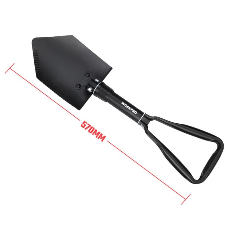 WORKPRO WP335006 570MM Katlanabilir Çok Amaçlı Profesyonel Kamp Küreği WORKPRO WP335006 570MM Katlanabilir Çok Amaçlı Profesyonel Kamp Küreği