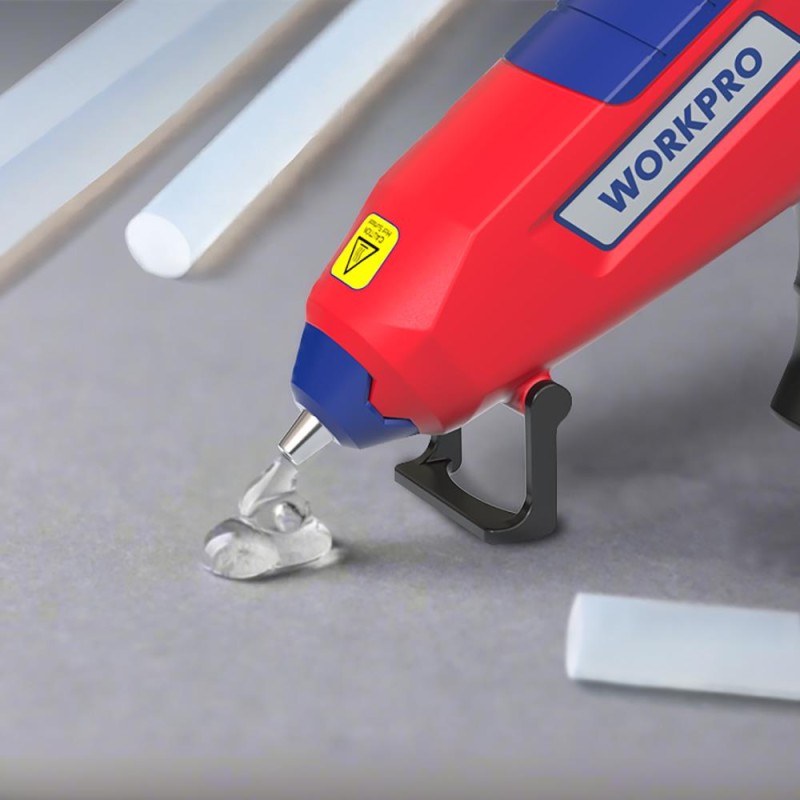 WORKPRO WP432002 11x200mm Sıcak Silikon Tabancası İçin 50 Adet Şeffaf Yedek Silikon/Mum WORKPRO WP432002 11x200mm Sıcak Silikon Tabancası İçin 50 Adet Şeffaf Yedek Silikon/Mum
