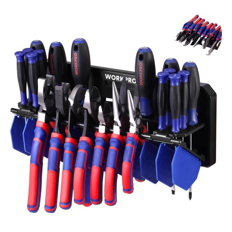 WORKPRO WP433073 Çok Amaçlı El Aleti Duvar Askı/Depolama Rafı WORKPRO WP433073 Çok Amaçlı El Aleti Duvar Askı/Depolama Rafı