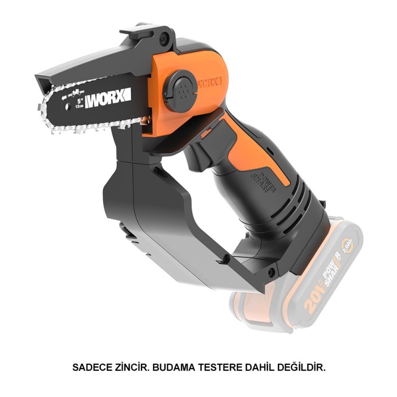 WORX WA0142 12CM 5’’ WG324E Şarjlı Testere İçin Yedek Zincir WORX WA0142 12CM 5’’ WG324E Şarjlı Testere İçin Yedek Zincir