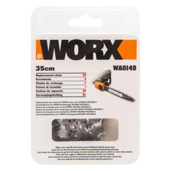 WORX WA0149 35CM 14’’ WG384E Şarjlı Zincirli Testere İçin Yedek Zincir WORX WA0149 35CM 14’’ WG384E Şarjlı Zincirli Testere İçin Yedek Zincir
