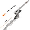 WORX WA0220 WG186E.1 ile Uyumlu 43CM Teleskobik Uzatmalı Açı Ayarlı Çit Budama Başlığı WORX WA0220 WG186E.1 ile Uyumlu 43CM Teleskobik Uzatmalı Açı Ayarlı Çit Budama Başlığı