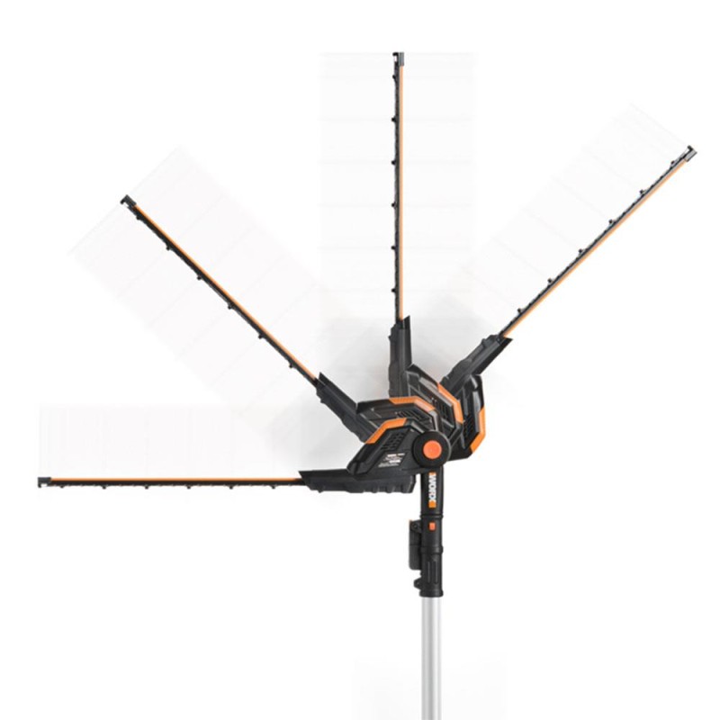 WORX WA0308 WG349E ile Uyumlu 45CM Profesyonel Açı Ayarlı Çit Budama Aparatı, Başlığı WORX WA0308 WG349E ile Uyumlu 45CM Profesyonel Açı Ayarlı Çit Budama Aparatı, Başlığı