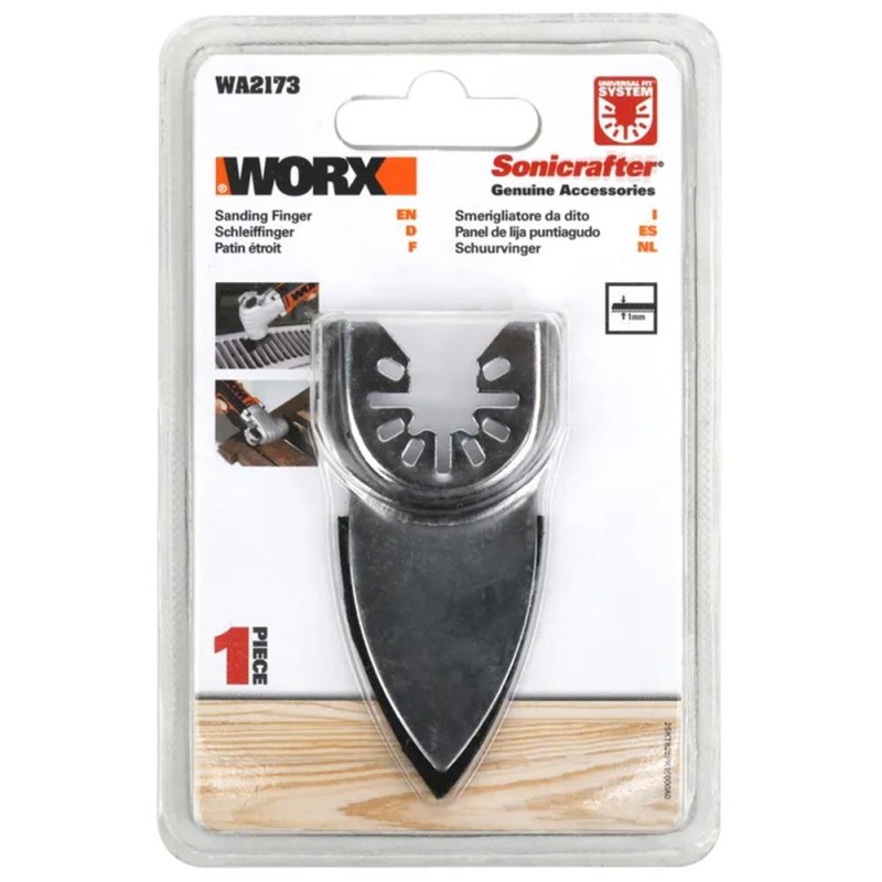 WORX WA2173 Çok Amaçlı Raspalama Makinası İçin 1mm Cırtlı Universal Parmak Zımpara Tabanı WORX WA2173 Çok Amaçlı Raspalama Makinası İçin 1mm Cırtlı Universal Parmak Zımpara Tabanı