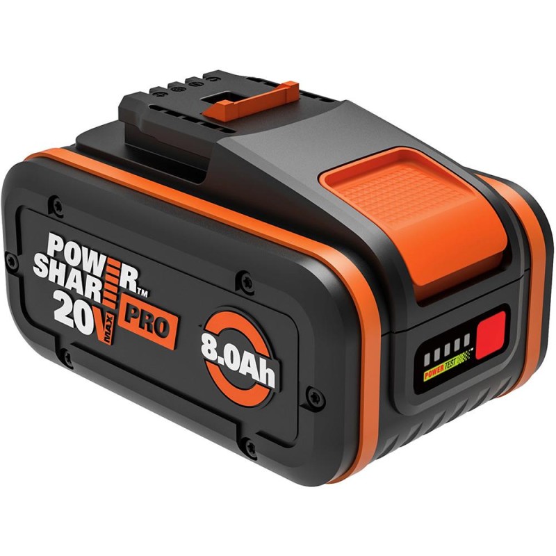 WORX WA3648 20Volt 8.0Ah. Li-ion PowerShare Pro Yedek Akü WORX WA3648 20Volt 8.0Ah. Li-ion PowerShare Pro Yedek Akü
