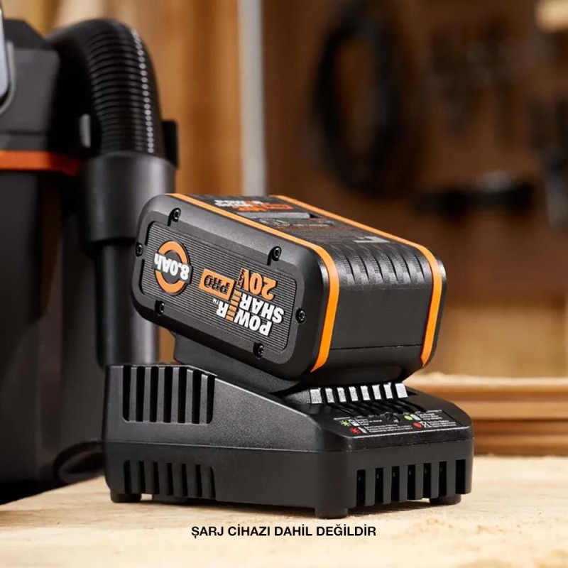 WORX WA3648 20Volt 8.0Ah. Li-ion PowerShare Pro Yedek Akü WORX WA3648 20Volt 8.0Ah. Li-ion PowerShare Pro Yedek Akü