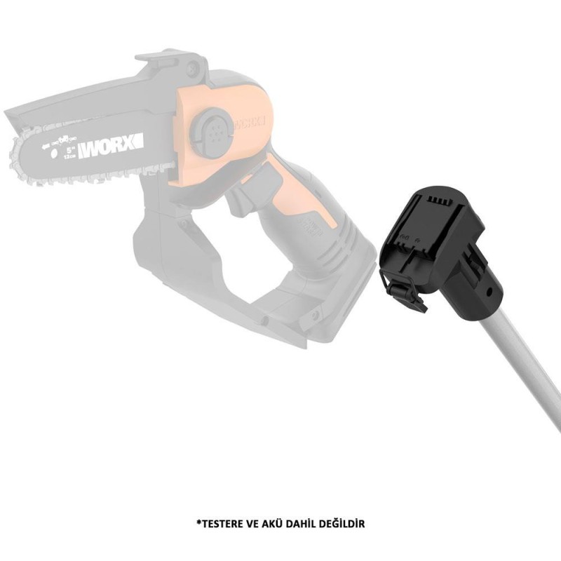 WORX WA4301 WG324E İçin 125CM Alüminyum Uzatma Aparatı WORX WA4301 WG324E İçin 125CM Alüminyum Uzatma Aparatı
