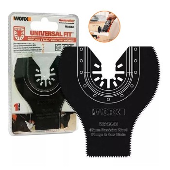 WORX WA4958 Çok Amaçlı Raspalama Makinası İçin 35x80mm 180˚ Ahşap, Fiberglas, PVC Universal Dalma/Kesme Bıçağı WORX WA4958 Çok Amaçlı Raspalama Makinası İçin 35x80mm 180˚ Ahşap, Fiberglas, PVC Universal Dalma/Kesme Bıçağı