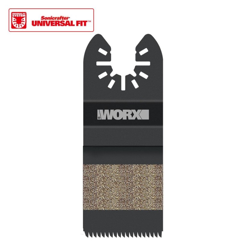 WORX WA4960 Çok Amaçlı Raspalama Makinası İçin 35x40mm Ahşap, PVC Universal Kesme ve Zımparalama Bıçağı WORX WA4960 Çok Amaçlı Raspalama Makinası İçin 35x40mm Ahşap, PVC Universal Kesme ve Zımparalama Bıçağı
