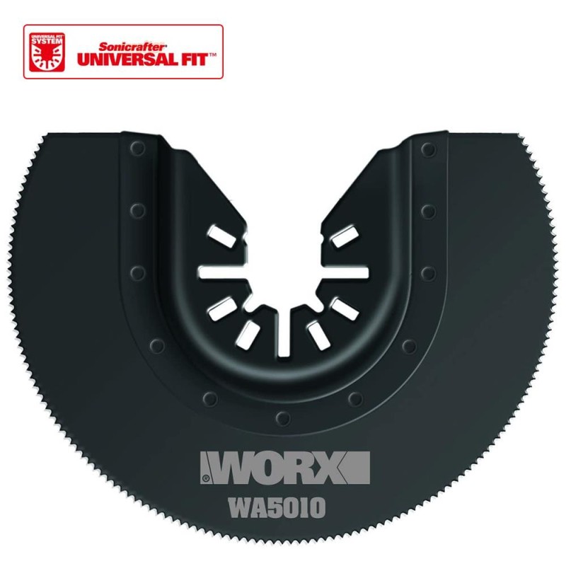 WORX WA5010 Çok Amaçlı Raspalama Makinası İçin 80mm 180˚ Metal, Ahşap, Fiberglas, PVC Universal Kesme Bıçağ WORX WA5010 Çok Amaçlı Raspalama Makinası İçin 80mm 180˚ Metal, Ahşap, Fiberglas, PVC Universal Kesme Bıçağ