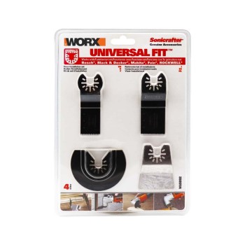 WORX WA5092 4 Parça Universal Metal, Ahşap Kesme ve Raspalama Aksesuar Seti WORX WA5092 4 Parça Universal Metal, Ahşap Kesme ve Raspalama Aksesuar Seti