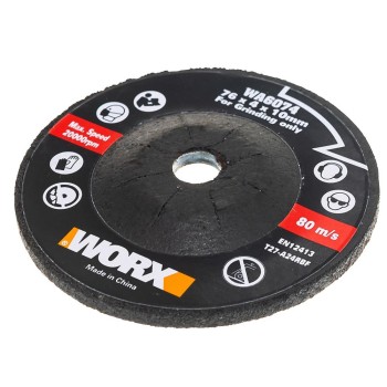 WORX WA6074 WX801 İçin 76x10mm Metal Taşlama Taşı WORX WA6074 WX801 İçin 76x10mm Metal Taşlama Taşı