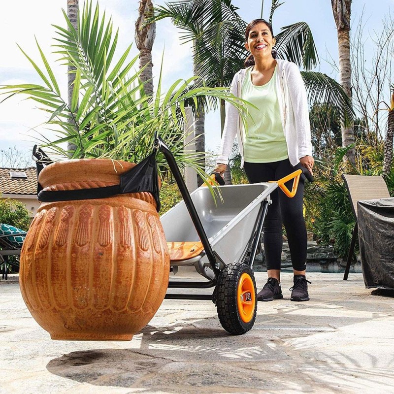 WORX WG050 100Lt./136Kg. Profesyonel Çok Amaçlı El Arabası, Taşıma Arabası WORX WG050 100Lt./136Kg. Profesyonel Çok Amaçlı El Arabası, Taşıma Arabası