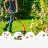 WORX WG119E 550Watt 30cm Elektrikli Teleskobik Saplı Misinalı Çim ve Kenar Kesme WORX WG119E 550Watt 30cm Elektrikli Teleskobik Saplı Misinalı Çim ve Kenar Kesme