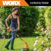 WORX WG119E 550Watt 30cm Elektrikli Teleskobik Saplı Misinalı Çim ve Kenar Kesme WORX WG119E 550Watt 30cm Elektrikli Teleskobik Saplı Misinalı Çim ve Kenar Kesme