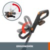 WORX WG163E.2 20Volt 2.0Ah. Li-ion 30cm Profesyonel Teleskobik Misinalı Çim ve Kenar Kesme WORX WG163E.2 20Volt 2.0Ah. Li-ion 30cm Profesyonel Teleskobik Misinalı Çim ve Kenar Kesme