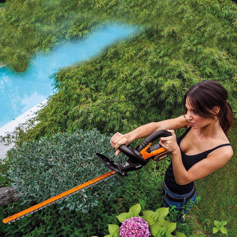WORX WG261E 20Volt 2.0Ah. 45CM Profesyonel Çit Budama WORX WG261E 20Volt 2.0Ah. 45CM Profesyonel Çit Budama