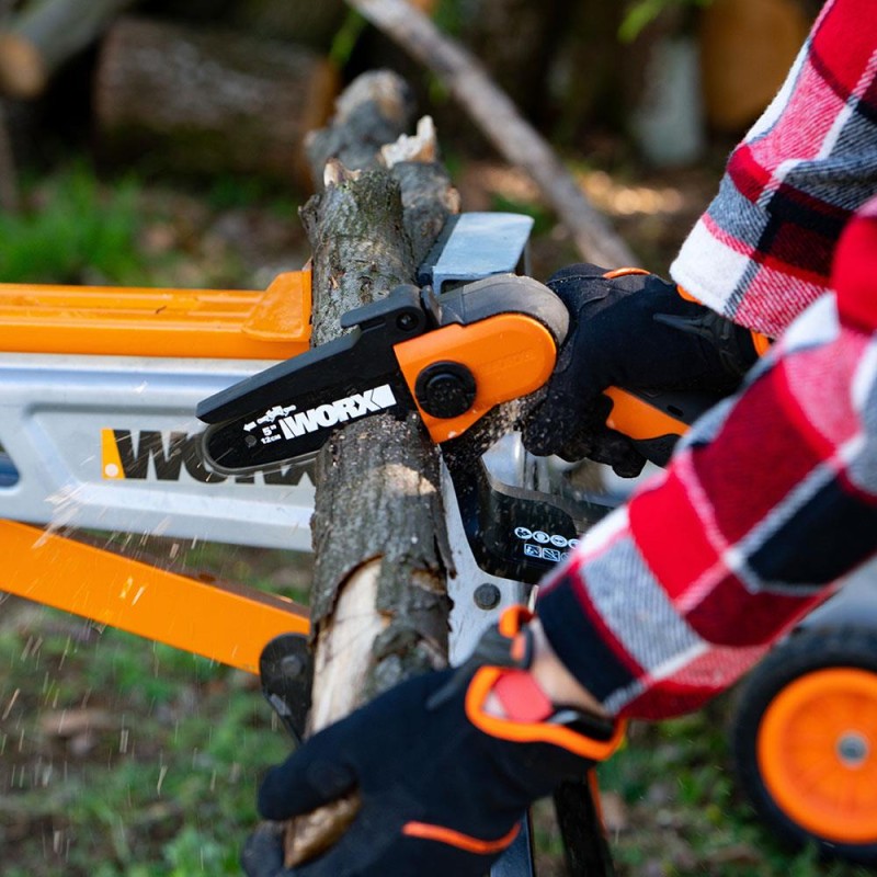 WORX WG324E 20Volt 2.0Ah Li-ion 12CM Profesyonel Şarjlı Zincirli Testere WORX WG324E 20Volt 2.0Ah Li-ion 12CM Profesyonel Şarjlı Zincirli Testere