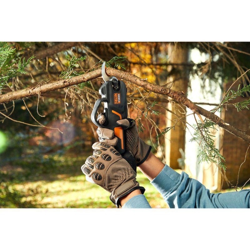 WORX WG330E 20Volt 2.0A Li-ion Tek Akülü Profesyonel Kömürsüz Dal Budama Makası WORX WG330E 20Volt 2.0A Li-ion Tek Akülü Profesyonel Kömürsüz Dal Budama Makası
