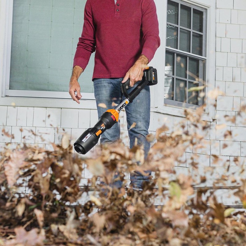 WORX WG543E 20Volt 4.0Ah. Li-ion Kömürsüz Profesyonel Devir Ayarlı Yaprak Üfleme WORX WG543E 20Volt 4.0Ah. Li-ion Kömürsüz Profesyonel Devir Ayarlı Yaprak Üfleme