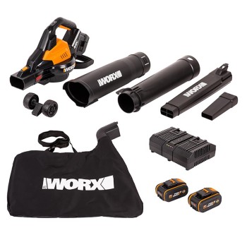 WORX WG583E 40Volt 4.0Ah. Li-ion Kömürsüz Profesyonel Yaprak Toplama ve Üfleme WORX WG583E 40Volt 4.0Ah. Li-ion Kömürsüz Profesyonel Yaprak Toplama ve Üfleme