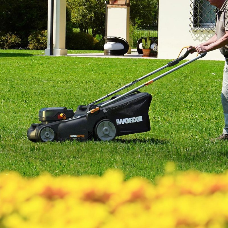 WORX WG737E 40Volt 4.0Ah. Li-ion 37CM Profesyonel Kömürsüz Şarjlı Çim Biçme WORX WG737E 40Volt 4.0Ah. Li-ion 37CM Profesyonel Kömürsüz Şarjlı Çim Biçme