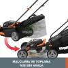 WORX WG743E 40Volt 4.0Ah. Li-ion 40cm Profesyonel Şarjlı Çim Biçme WORX WG743E 40Volt 4.0Ah. Li-ion 40cm Profesyonel Şarjlı Çim Biçme