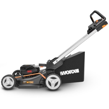 WORX WG749E 40Volt 4.0Ah. Li-ion 46CM Profesyonel Kömürsüz Şarjlı Çim Biçme WORX WG749E 40Volt 4.0Ah. Li-ion 46CM Profesyonel Kömürsüz Şarjlı Çim Biçme