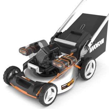 WORX WG761E 80Volt 4.0Ah. Li-ion 51cm Profesyonel Kömürsüz Şarjlı Çim Biçme WORX WG761E 80Volt 4.0Ah. Li-ion 51cm Profesyonel Kömürsüz Şarjlı Çim Biçme