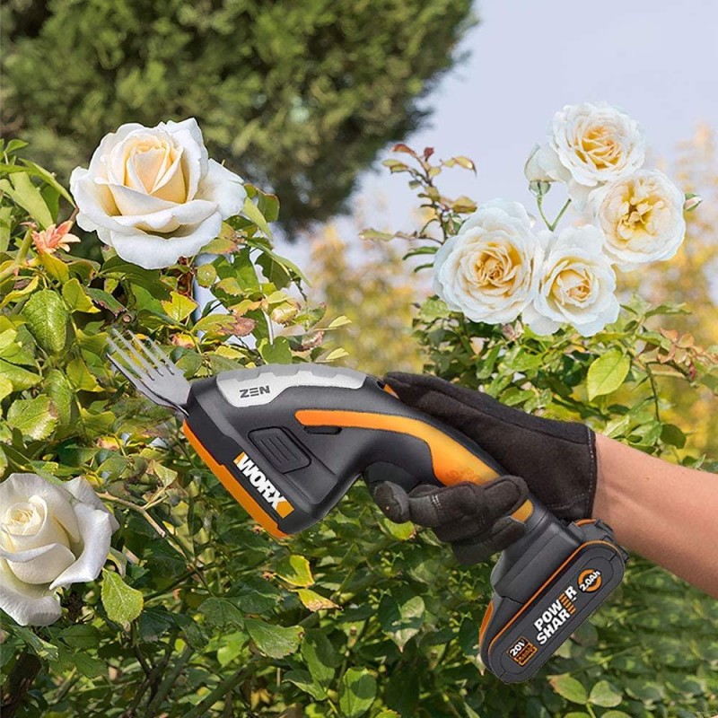 WORX WG801E.5 20Volt 2.0Ah. Li-ion Şarjlı Profesyonel Avuç İçi Çim Kesme, Çit Budama/Çapalama WORX WG801E.5 20Volt 2.0Ah. Li-ion Şarjlı Profesyonel Avuç İçi Çim Kesme, Çit Budama/Çapalama