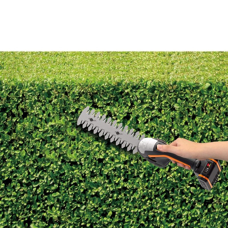 WORX WG801E.5 20Volt 2.0Ah. Li-ion Şarjlı Profesyonel Avuç İçi Çim Kesme, Çit Budama/Çapalama WORX WG801E.5 20Volt 2.0Ah. Li-ion Şarjlı Profesyonel Avuç İçi Çim Kesme, Çit Budama/Çapalama