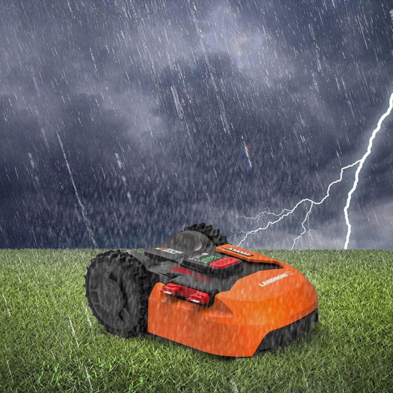 WORX WR130E 20Volt 2.0Ah. 18CM LANDROID Tam Otonom Kömürsüz Çim Biçme Robotu WORX WR130E 20Volt 2.0Ah. 18CM LANDROID Tam Otonom Kömürsüz Çim Biçme Robotu